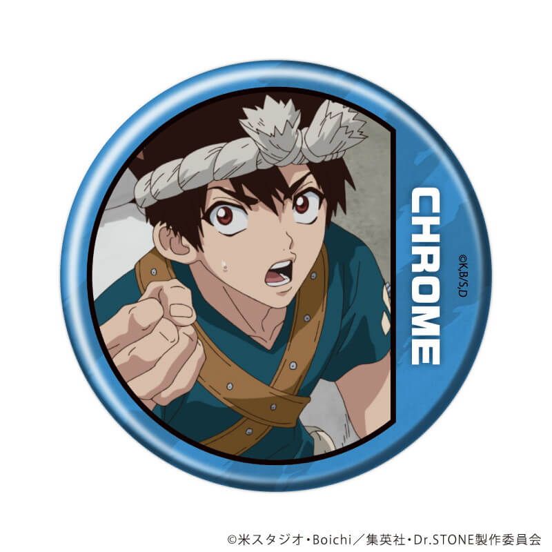 缶バッジ「Dr.STONE」43/コンプリートセット(全10種)(場面写イラスト)