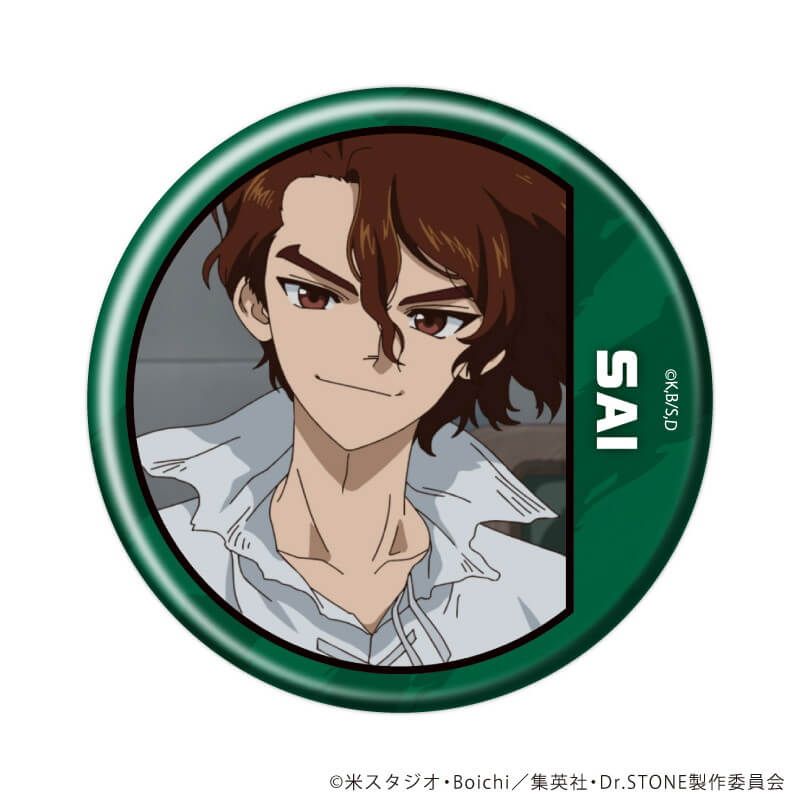 缶バッジ「Dr.STONE」43/ブラインド(10種)(場面写イラスト)