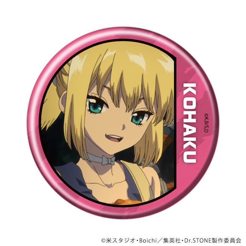 缶バッジ「Dr.STONE」43/ブラインド(10種)(場面写イラスト)