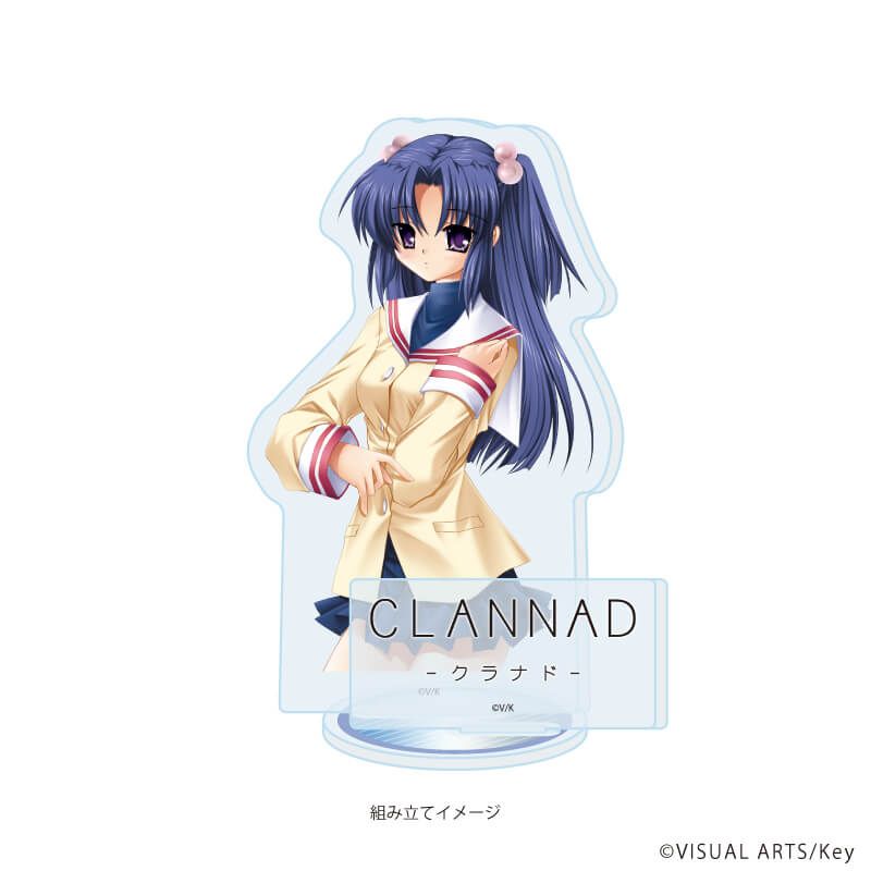 アクリルスタンドプレート「CLANNAD」03/一ノ瀬ことみ(公式イラスト