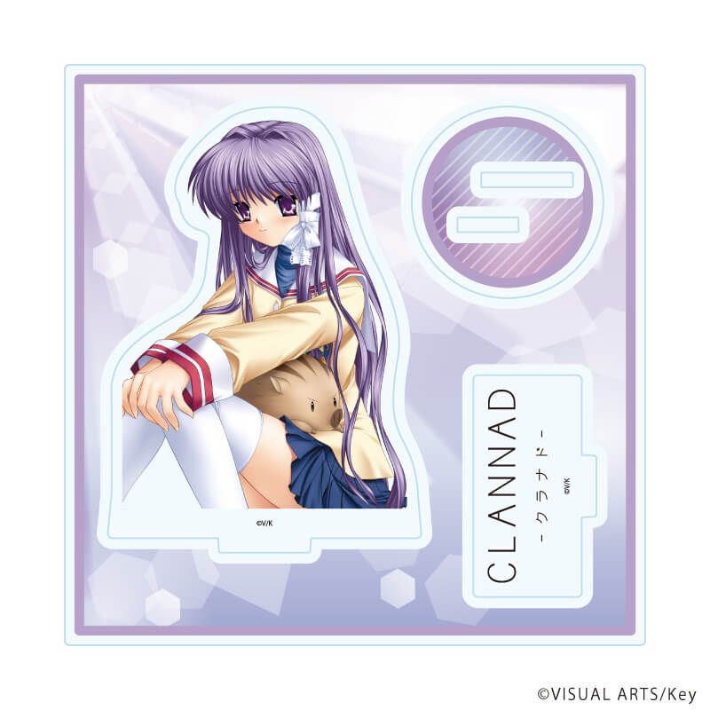 アクリルスタンドプレート「CLANNAD」02/藤林杏(公式イラスト)