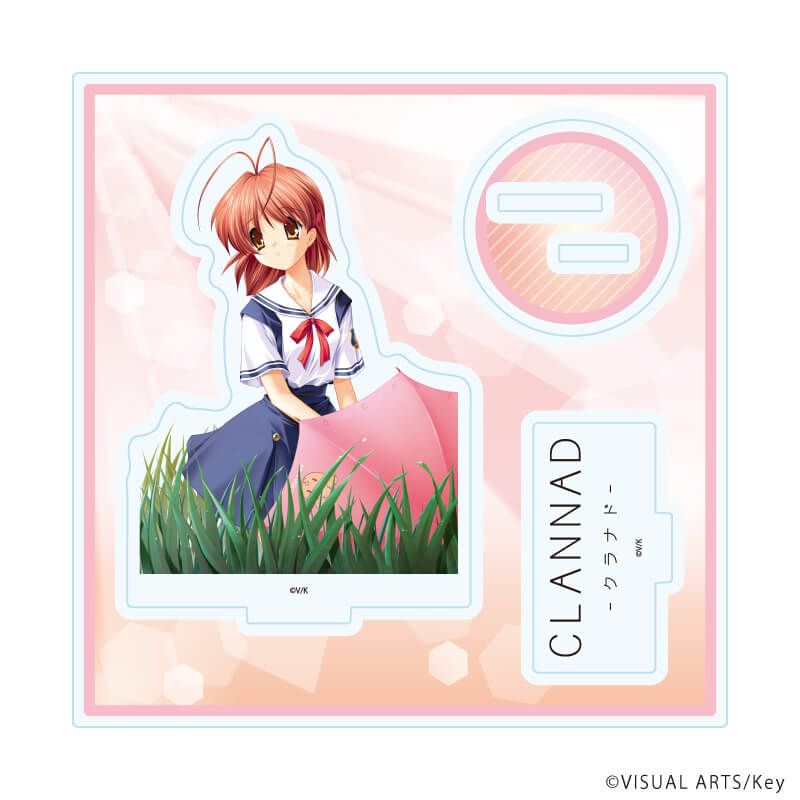 アクリルスタンドプレート「CLANNAD」01/古河渚(公式イラスト)