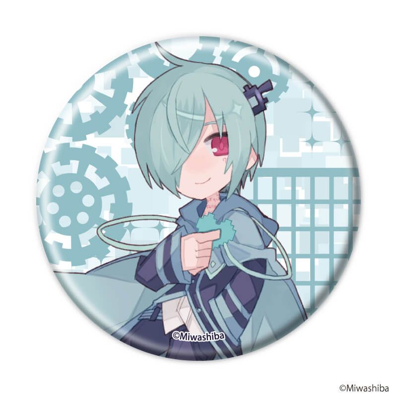 缶バッジ「1bitHeart」01/パーティードレスver. コンプリートセット(全11種)(公式&描き下ろしイラスト)