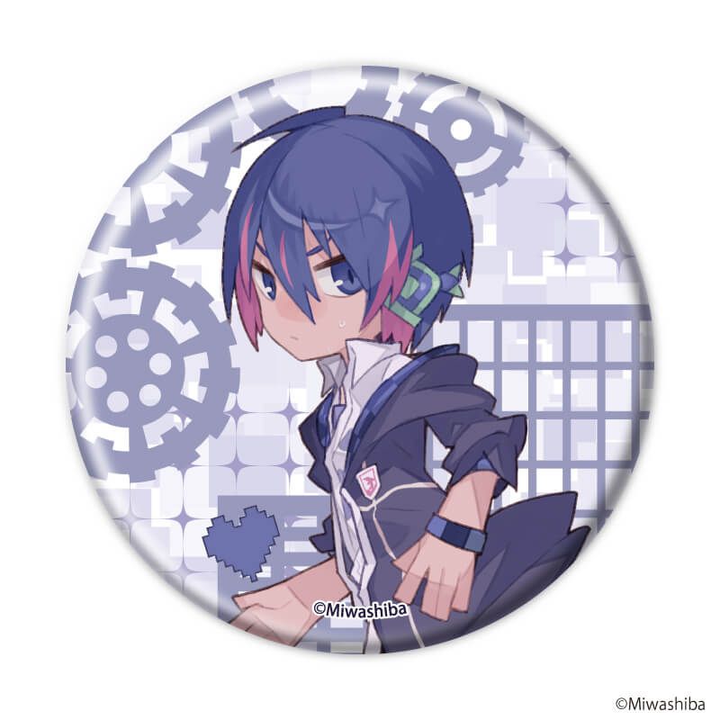 缶バッジ「1bitHeart」01/パーティードレスver. コンプリートセット(全11種)(公式&描き下ろしイラスト)