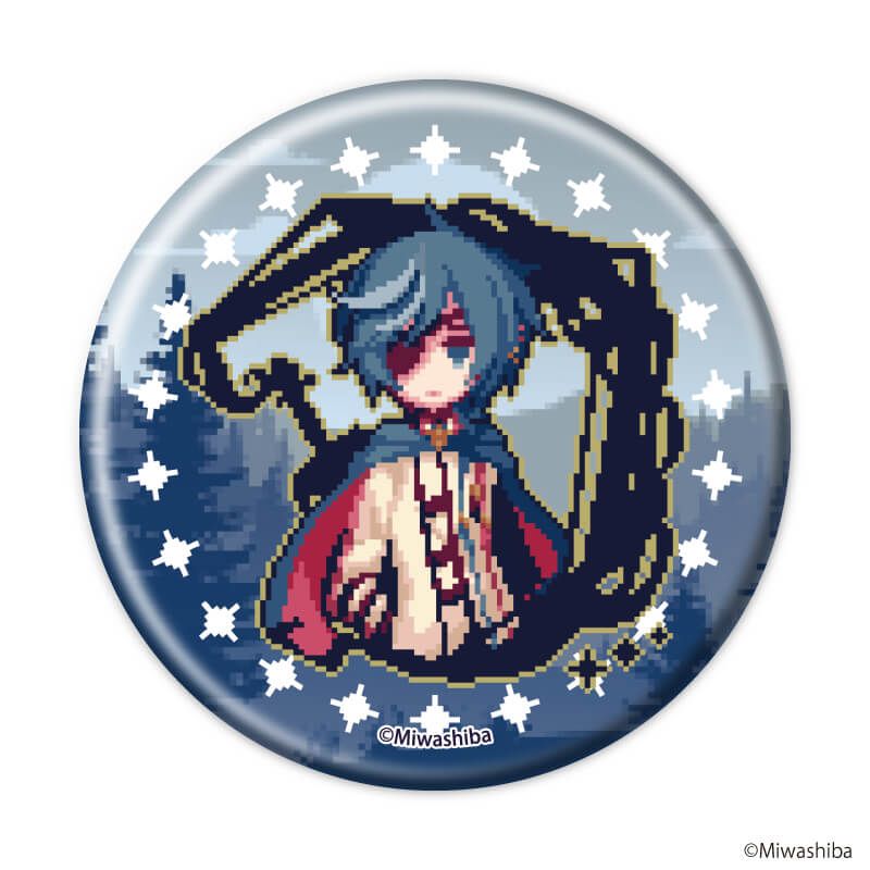 缶バッジ「LiEat」01/パーティードレスver. ブラインド(11種)(公式&描き下ろしイラスト)