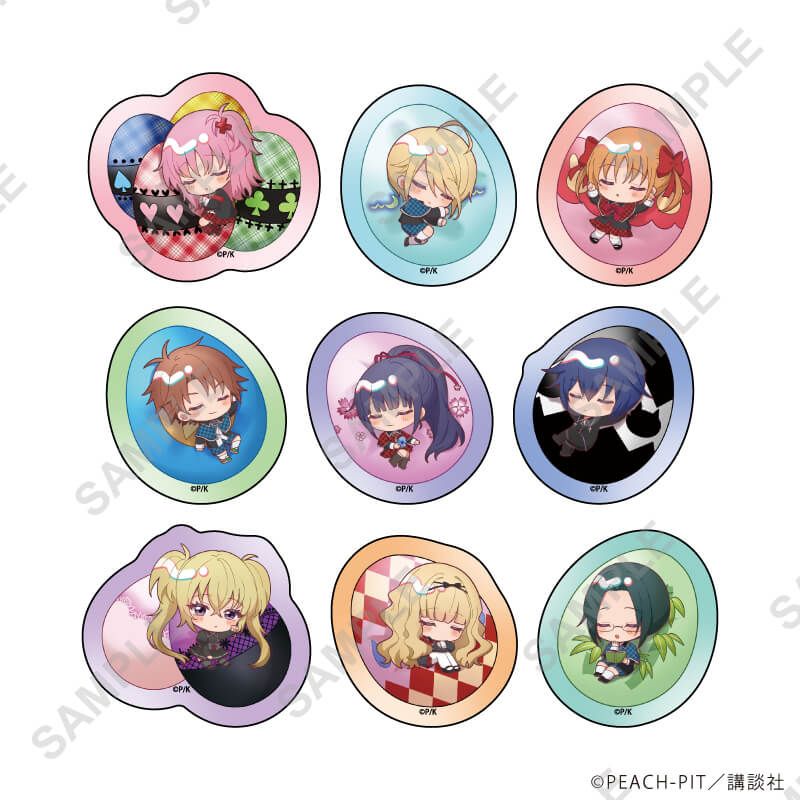 フレークシールのグッズ一覧｜アニメ・キャラクターコラボグッズのEC