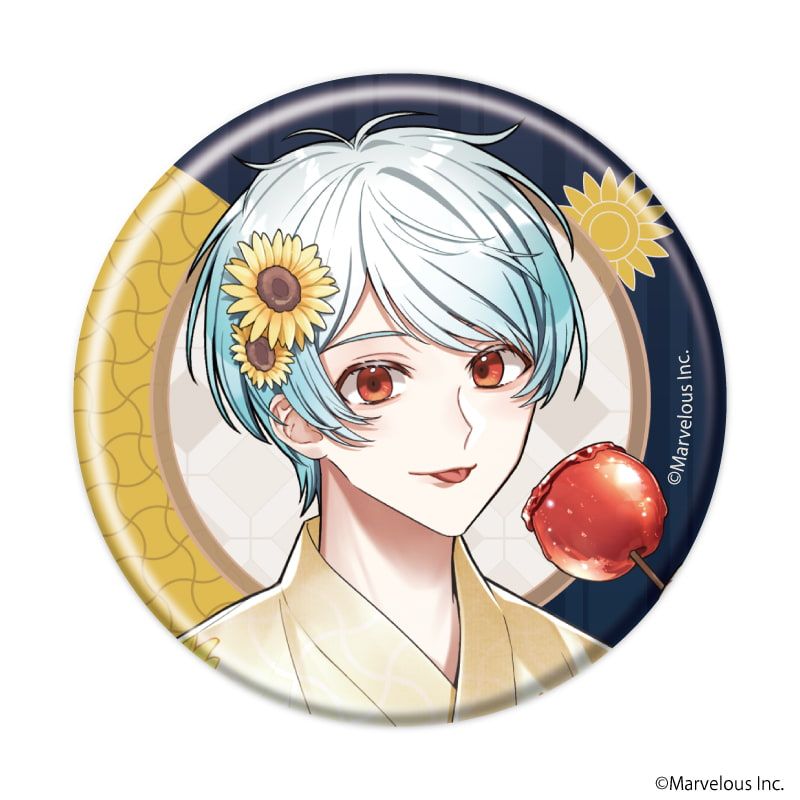 缶バッジ「千銃士:Rhodoknight」59/夏祭りver. コンプリートセット(全6