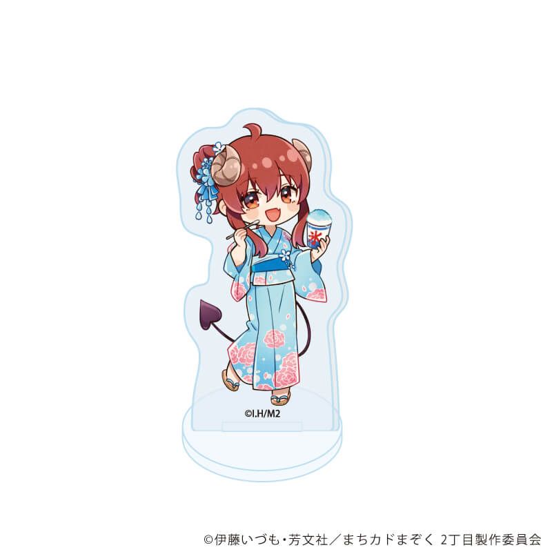 アクリルぷちスタンド「まちカドまぞく 2丁目」02/夏祭りver. コンプリートセット(全7種)(レトロアートイラスト)