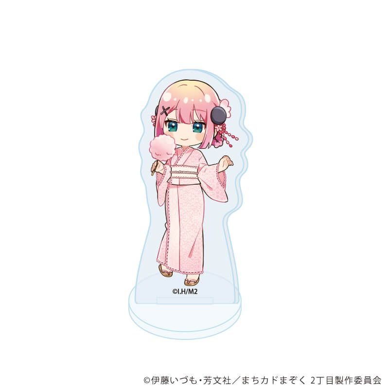アクリルぷちスタンド「まちカドまぞく 2丁目」02/夏祭りver. ブラインド(7種)(レトロアートイラスト)