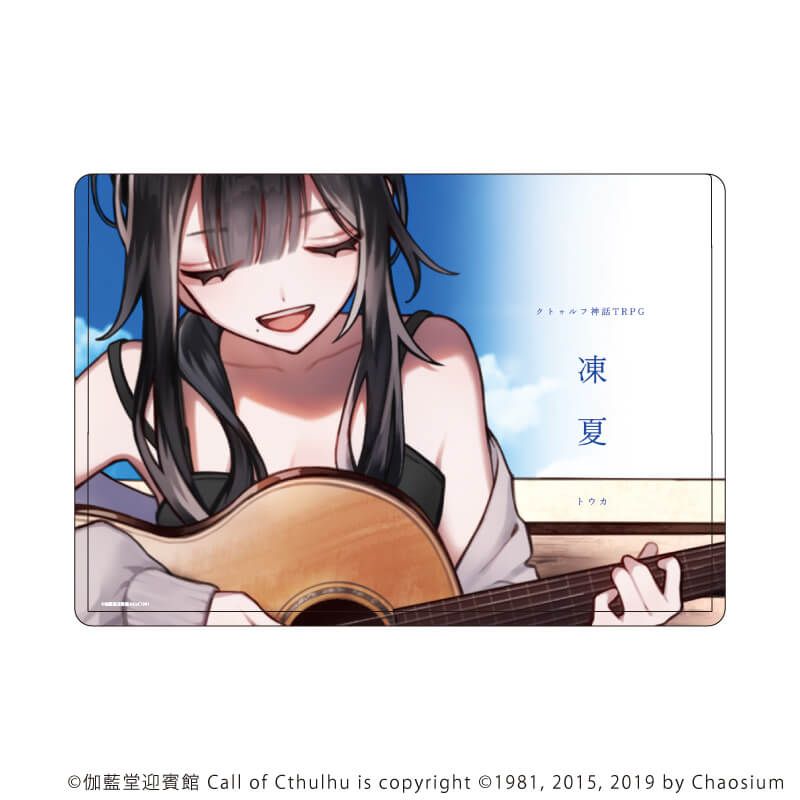キャラクリアケース「凍夏」01/トレーラー画像(公式イラスト)