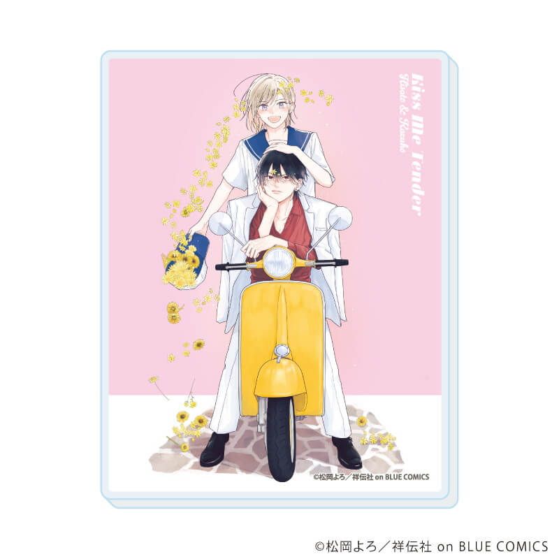 アクリルカード「花降るくちびる」01/コンプリートセット(全6種)(公式&描き下ろしイラスト)