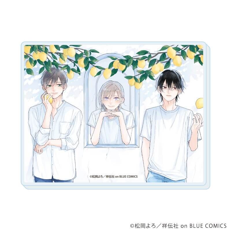 アクリルカード「花降るくちびる」01/コンプリートセット(全6種)(公式&描き下ろしイラスト)
