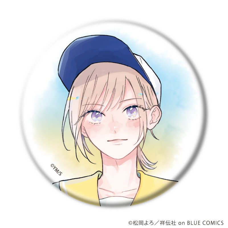 缶バッジ「花降るくちびる」01/コンプリートセット(全6種)(公式&描き下ろしイラスト)