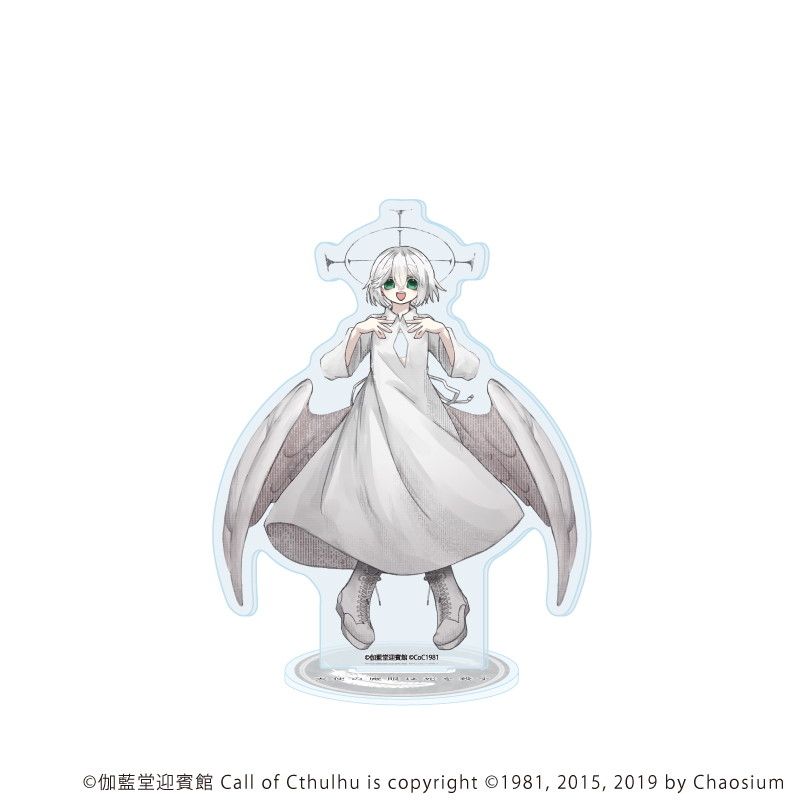 アクリルスタンド「天使の魔眼は死を殺す」01/魔眼の天使(公式イラスト)