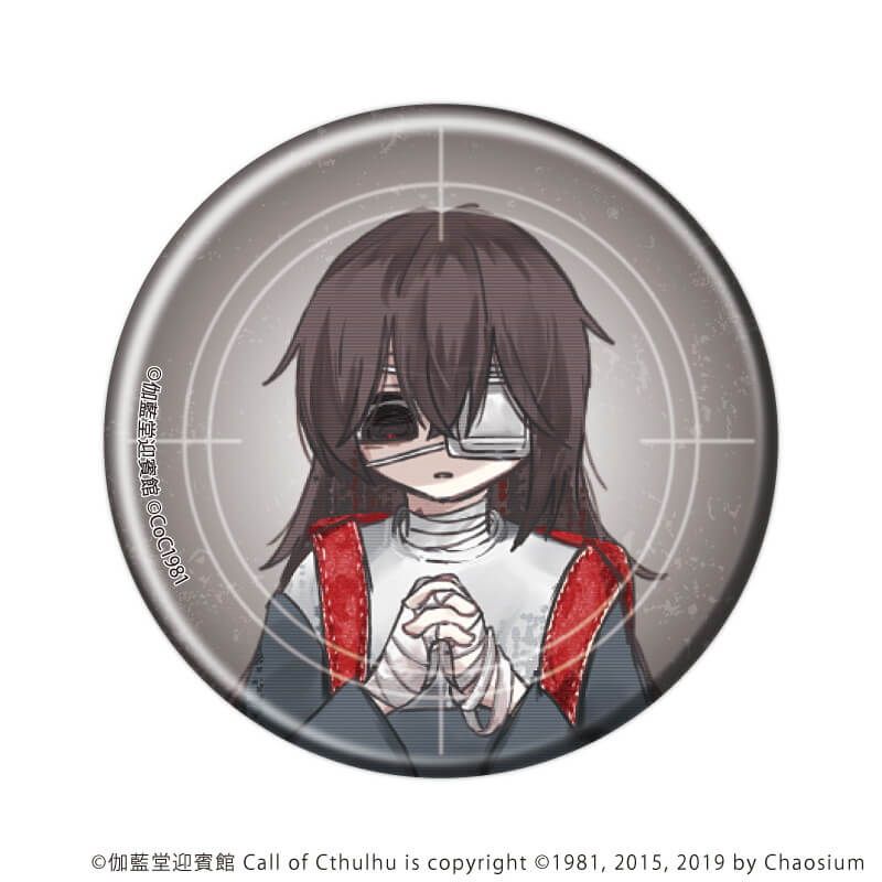 缶バッジ「天使の魔眼は死を殺す」01/コンプリートセット(全10種)(公式イラスト)