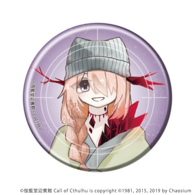 缶バッジ「天使の魔眼は死を殺す」01/コンプリートセット(全10種)(公式イラスト)