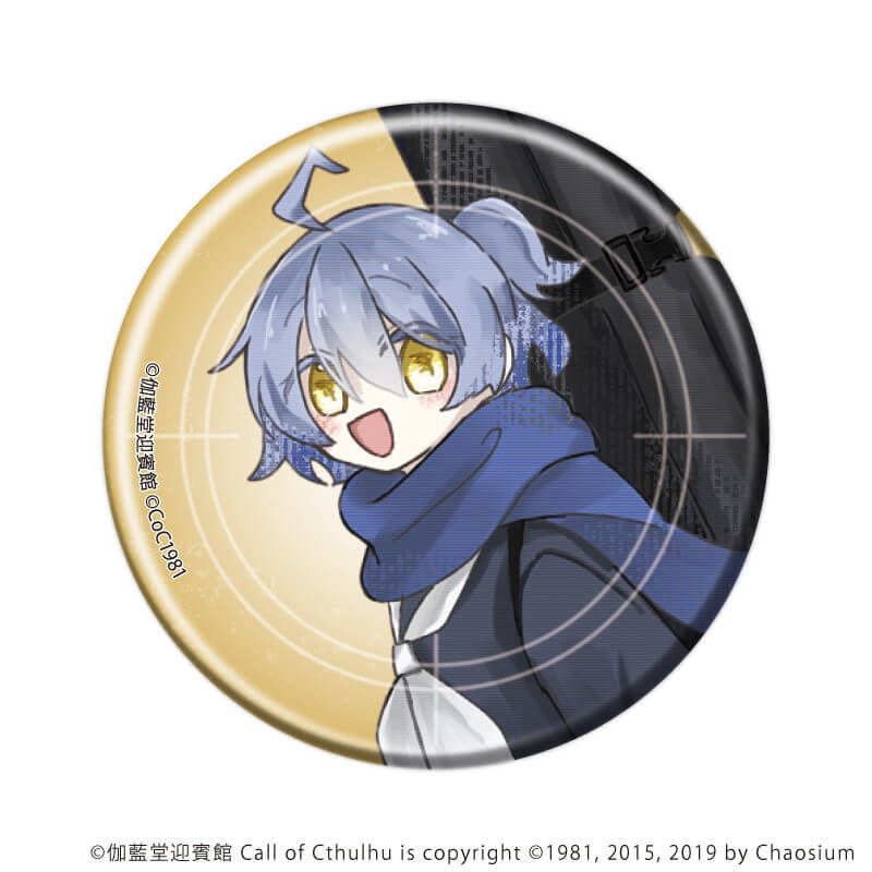 缶バッジ「天使の魔眼は死を殺す」01/ブラインド(10種)(公式イラスト)