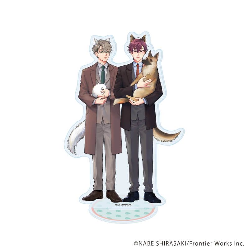 アクリルスタンド「リラクトコミックス10周年記念フェア」02/俺の上司がエリートなのにヘタレかわいい(描き下ろしイラスト)