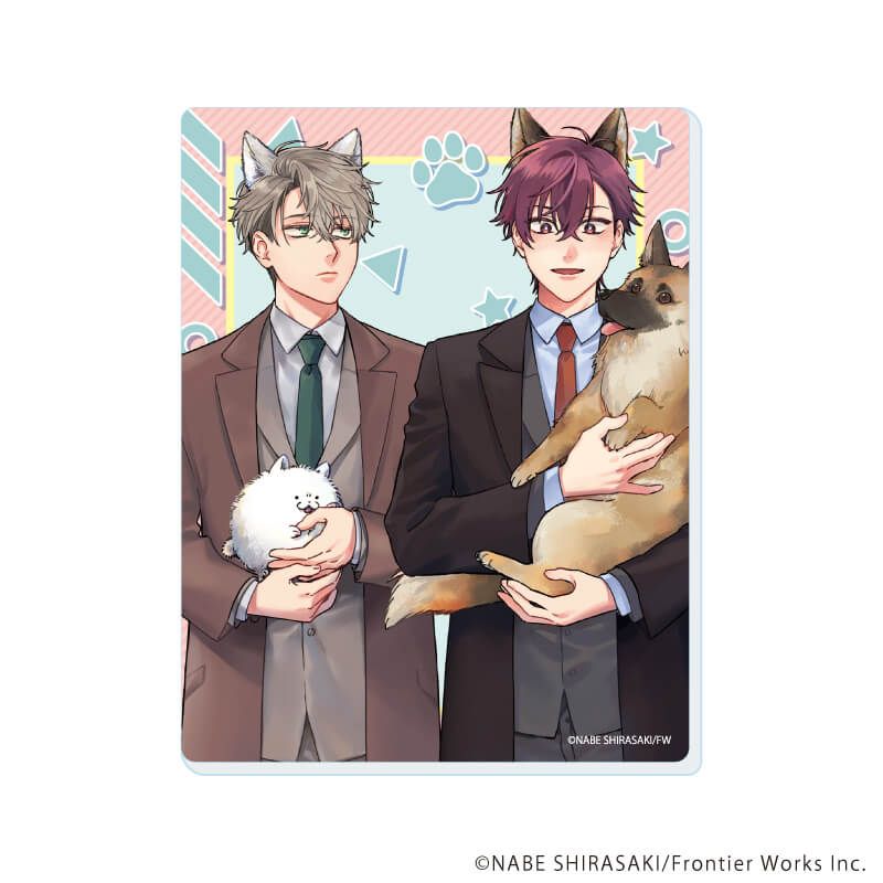 アクリルカード「リラクトコミックス10周年記念フェア」02/俺の上司がエリートなのにヘタレかわいい コンプリートセット(全5種)(既存&描き下ろしイラスト)