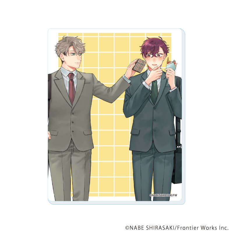 アクリルカード「リラクトコミックス10周年記念フェア」02/俺の上司がエリートなのにヘタレかわいい コンプリートセット(全5種)(既存&描き下ろしイラスト)