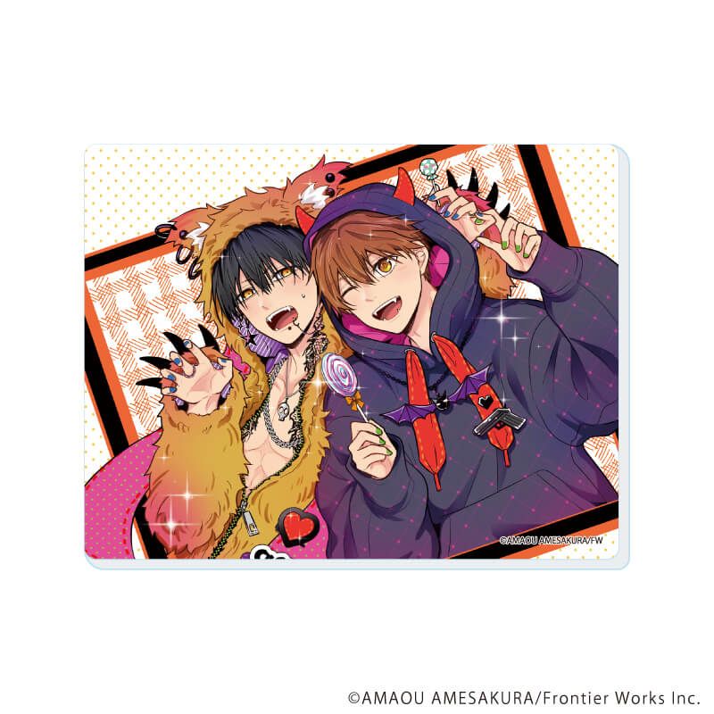 アクリルカード「リラクトコミックス10周年記念フェア」01/アングラ系男子と初恋 ブラインド(5種)(既存&描き下ろしイラスト)