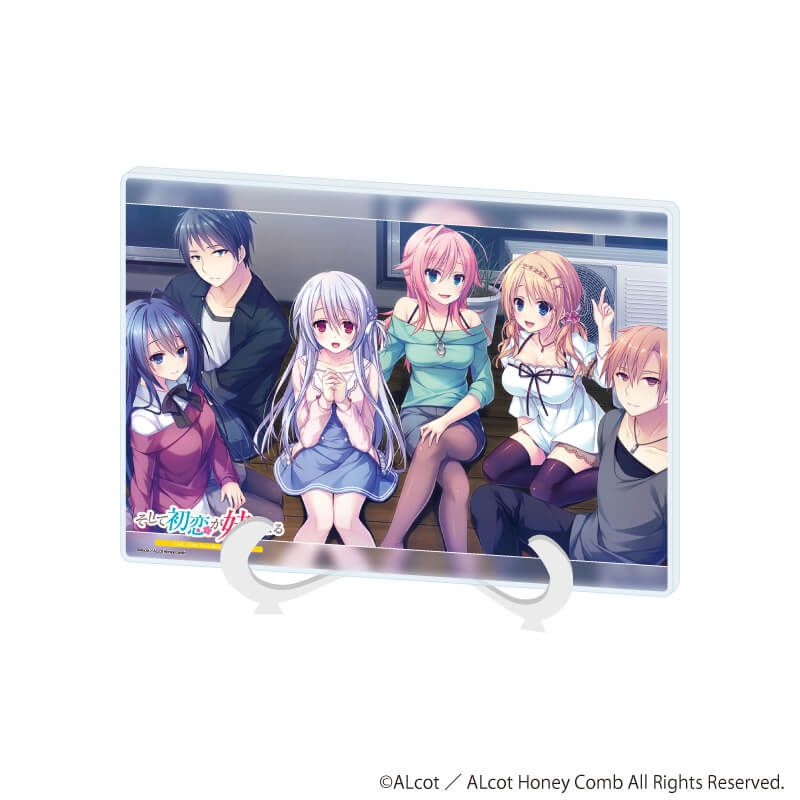 アクリルアートボード(A5サイズ)「ALcot/ALcotハニカムシリーズ」03/そして初恋が妹になる(公式イラスト)