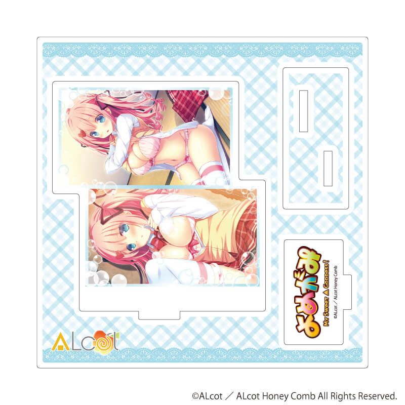 アクリルスタンドプレート「ALcot/ALcotハニカムシリーズ」15/よめがみB(公式イラスト)