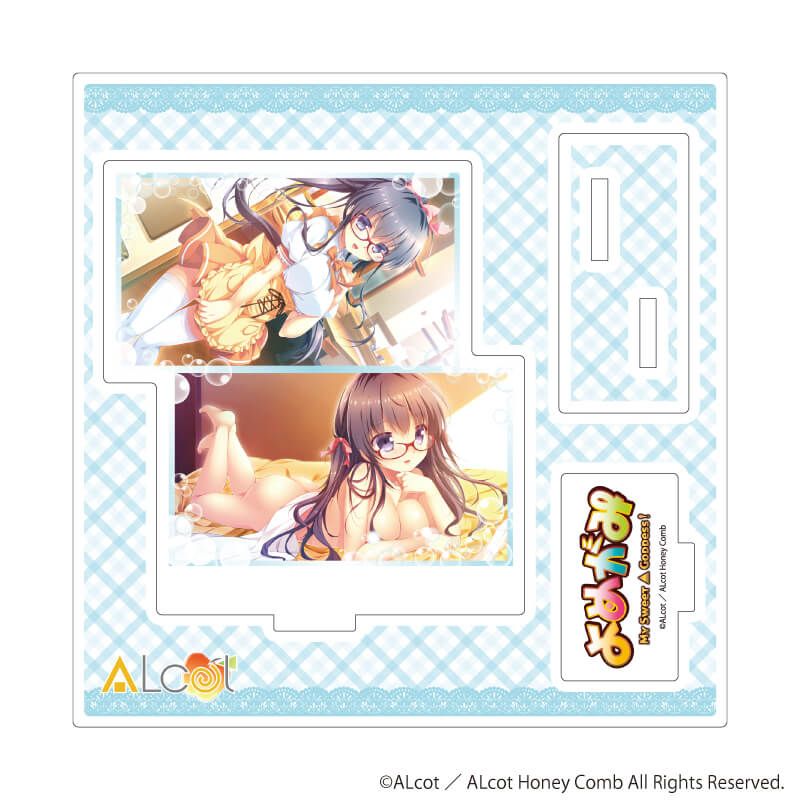 アクリルスタンドプレート「ALcot/ALcotハニカムシリーズ」14/よめがみA(公式イラスト)