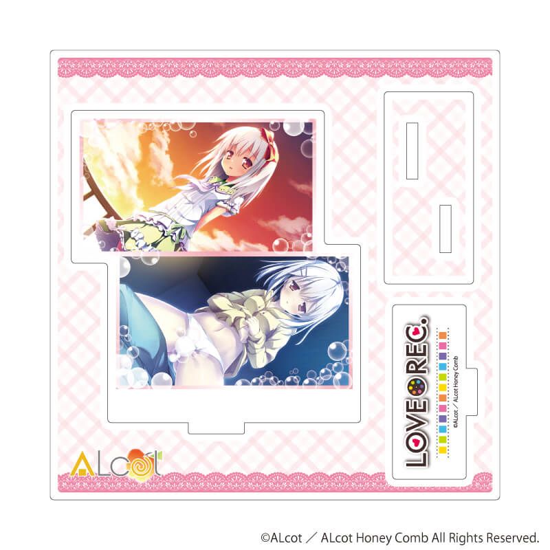 アクリルスタンドプレート「ALcot/ALcotハニカムシリーズ」13/LOVEREC.B(公式イラスト)