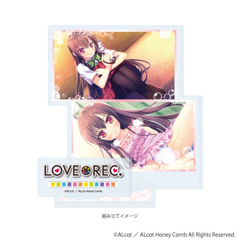 アクリルスタンドプレート「ALcot/ALcotハニカムシリーズ」12/LOVEREC.A(公式イラスト)