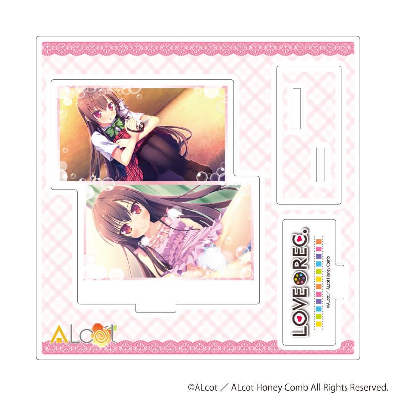 アクリルスタンドプレート「ALcot/ALcotハニカムシリーズ」12/LOVEREC.A(公式イラスト)
