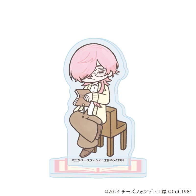 アクリルぷちスタンド「死んでも筆を折るものか」01/ブックカフェ&作中衣装ver. コンプリートセット(全8種)(グラフアートイラスト)