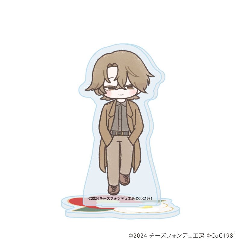 アクリルぷちスタンド「死んでも筆を折るものか」01/ブックカフェ&作中衣装ver. ブラインド(8種)(グラフアートイラスト)