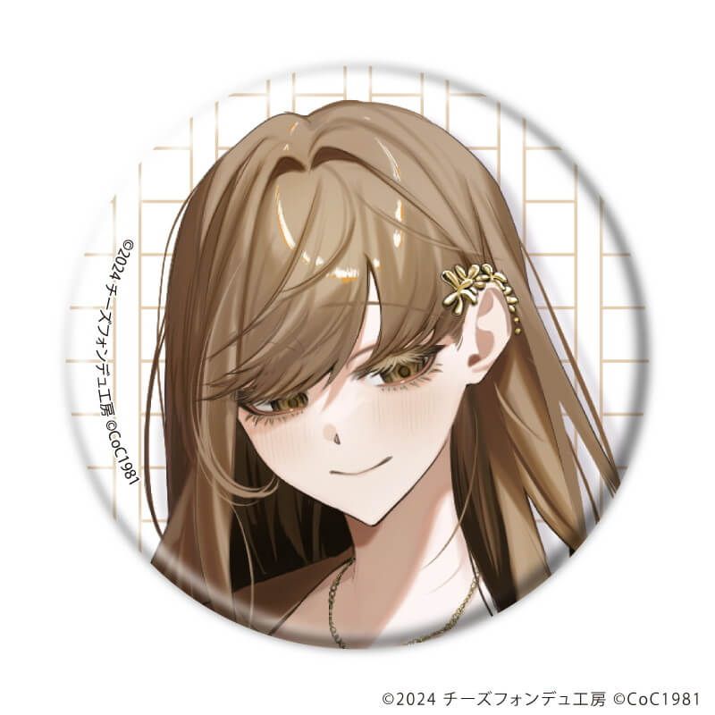 缶バッジ「死んでも筆を折るものか」01/ブラインド(8種)(公式イラスト)