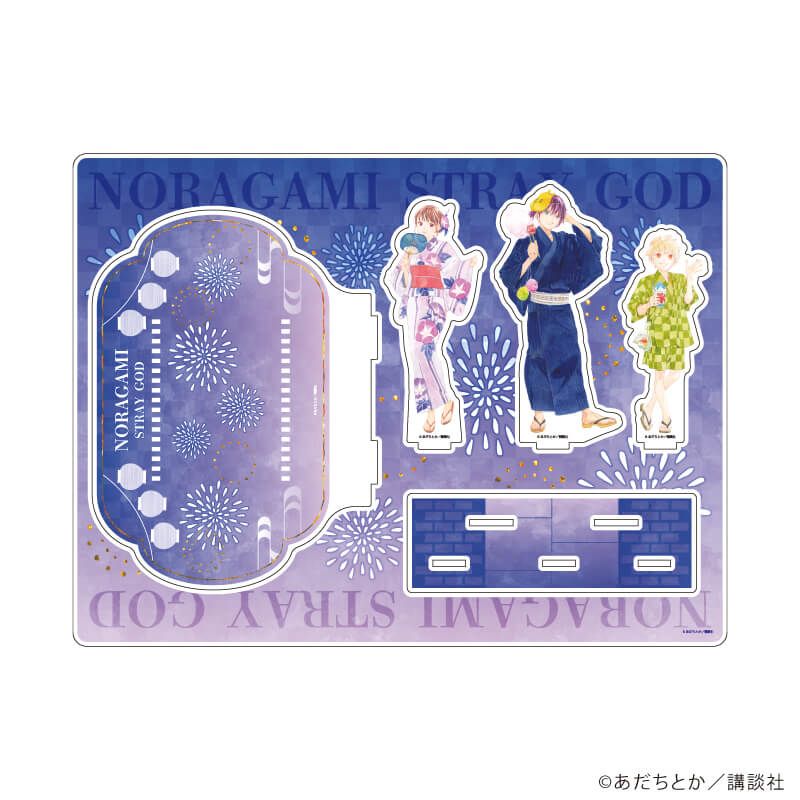 アクリルジオラマ「ノラガミ」03/浴衣ver.(描き下ろしイラスト