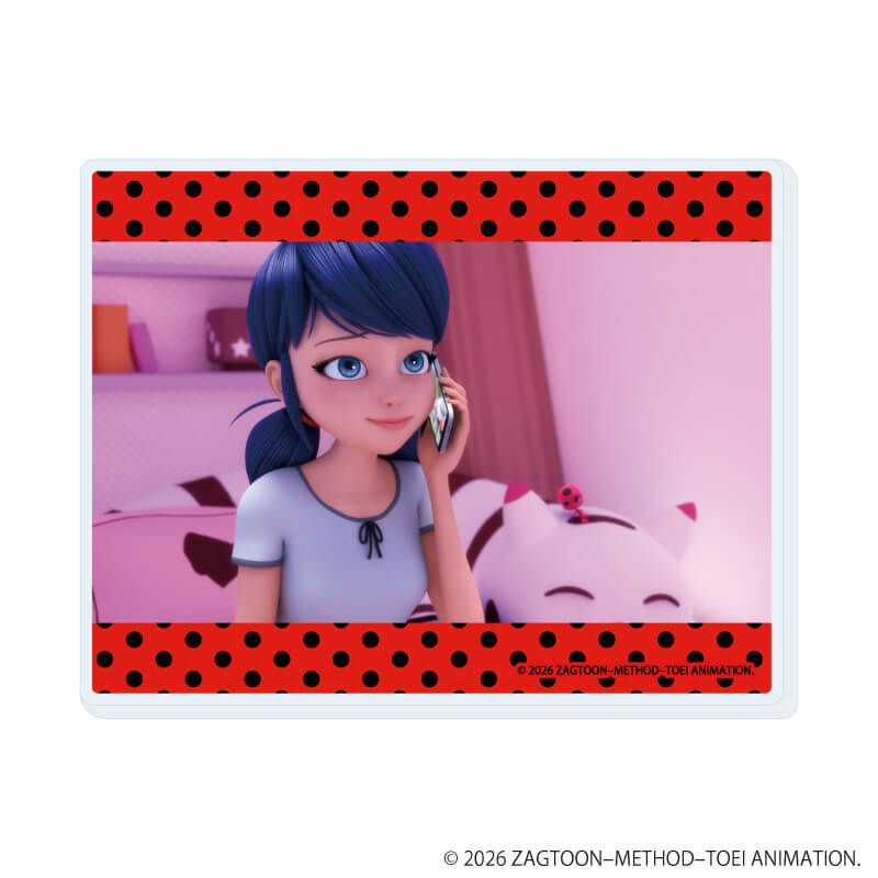 アクリルカード「ミラキュラス レディバグ＆シャノワール」01/ブラインド(10種)(場面写イラスト)