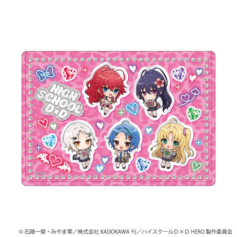 キャラクリアケース「ハイスクールD×D HERO」05/集合デザイン(ミニキャライラスト)