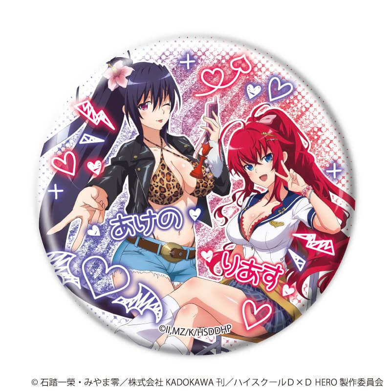 缶バッジ「ハイスクールD×D HERO」32/コンプリートセット(全5種)(描き下ろしイラスト)