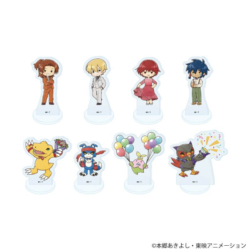アクリルぷちスタンド「デジモンセイバーズ」01/コンプリートセット(全8種)(グラフアートイラスト)