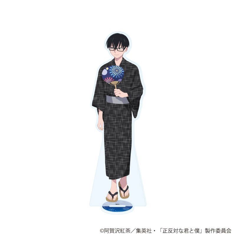 BIGアクリルスタンド「TVアニメ『正反対な君と僕』」02/谷 夏祭りver.(描き下ろしイラスト)