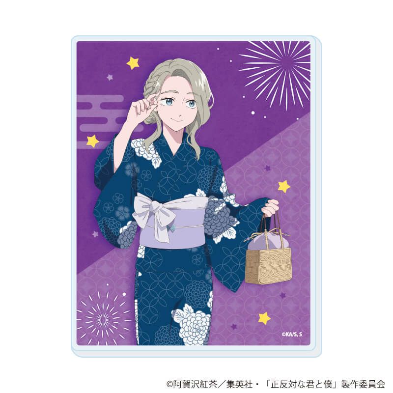 アクリルカード「TVアニメ『正反対な君と僕』」01/夏祭りver. コンプリートセット(全6種)(描き下ろしイラスト)