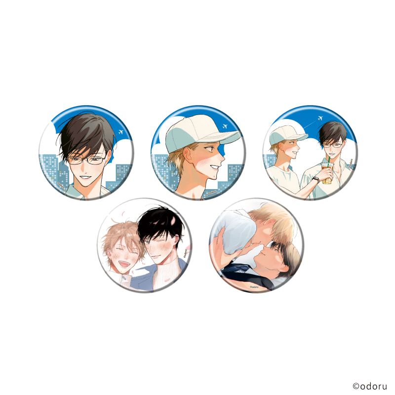 缶バッジ「春のデジャヴに踊れ」01/ブラインド(5種)(公式&描き下ろしイラスト)