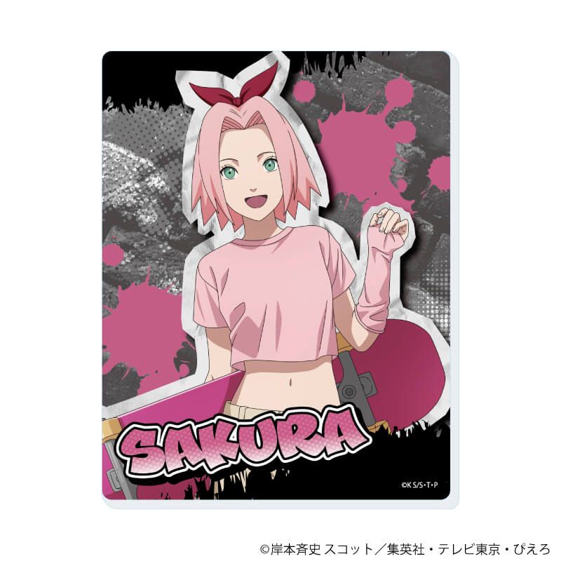 ミニアクリルプレート「NARUTO-ナルト- 疾風伝」07/ストリート