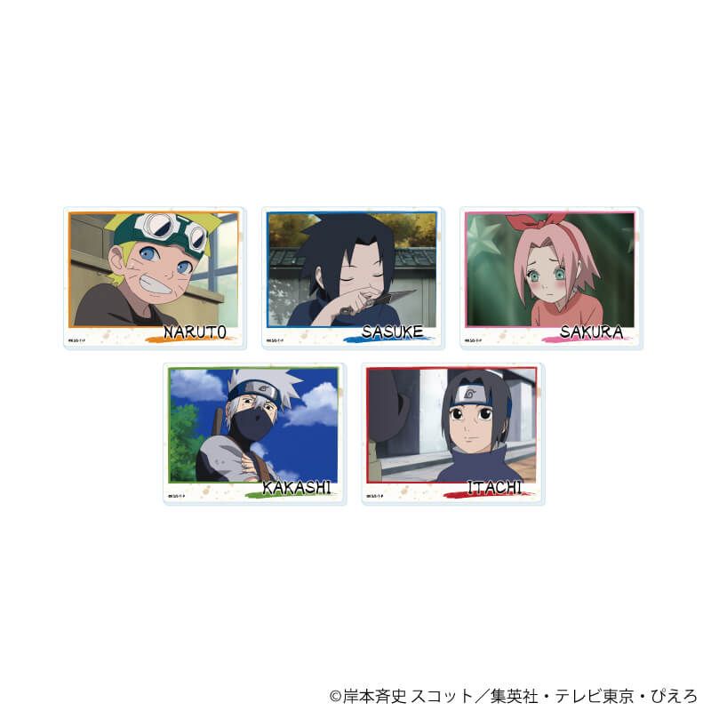 ミニアクリルプレート「NARUTO-ナルト- 疾風伝」08/ブラインド(5種