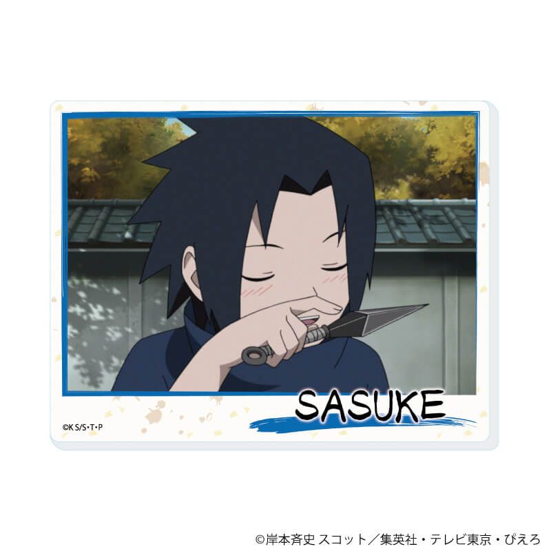 ミニアクリルプレート「NARUTO-ナルト- 疾風伝」08/ブラインド(5種)(場面写イラスト)
