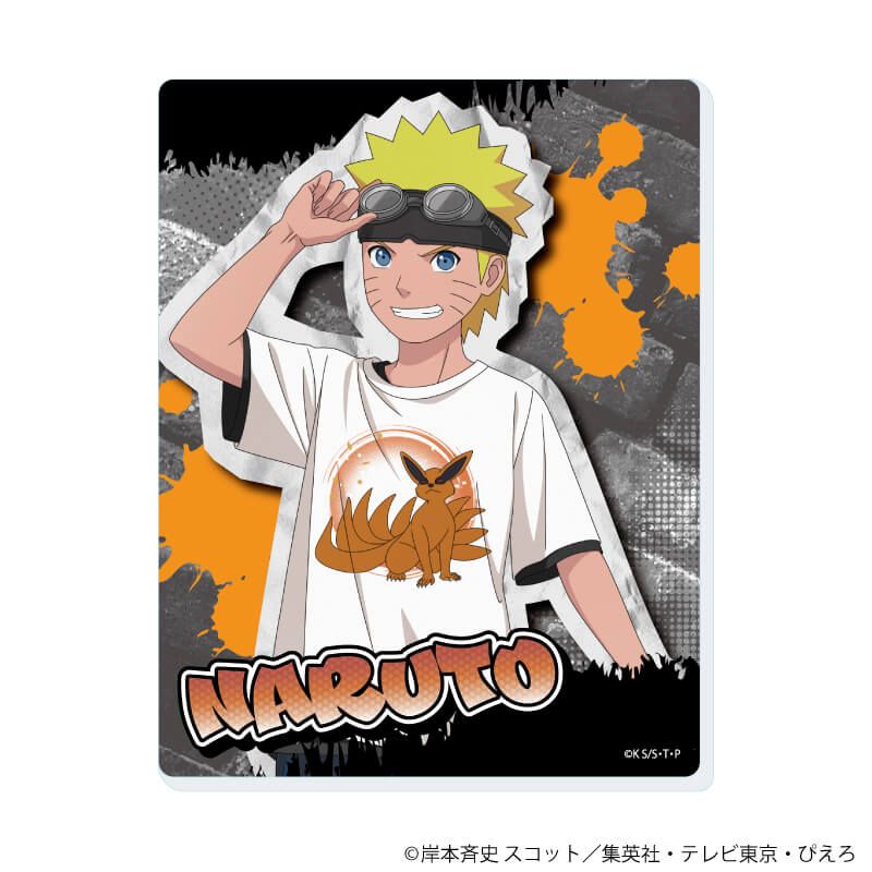 ミニアクリルプレート「NARUTO-ナルト- 疾風伝」07/ストリート