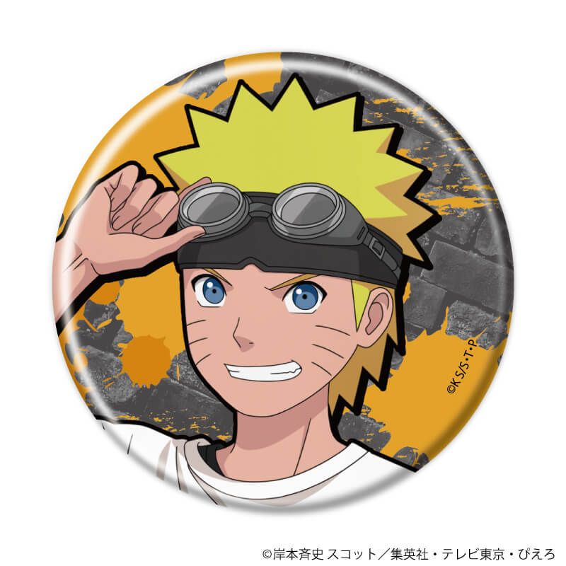 缶バッジ「NARUTO-ナルト- 疾風伝」20/ストリートファッションver