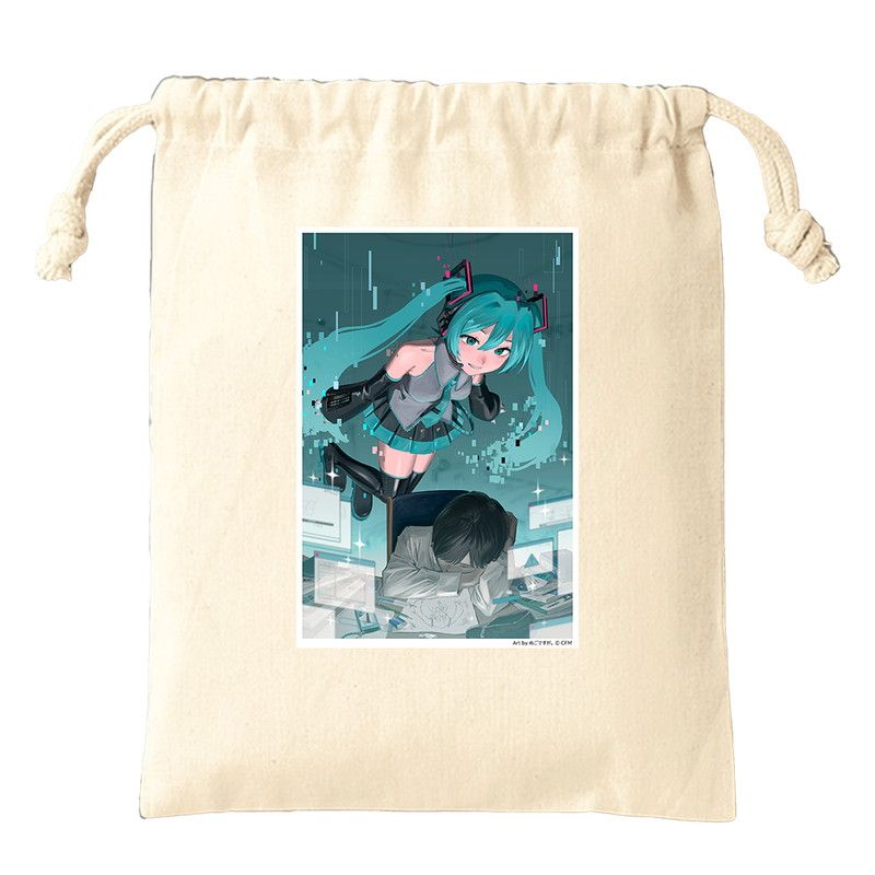 FOCUS ON MIKU 巾着 ぬごですが。