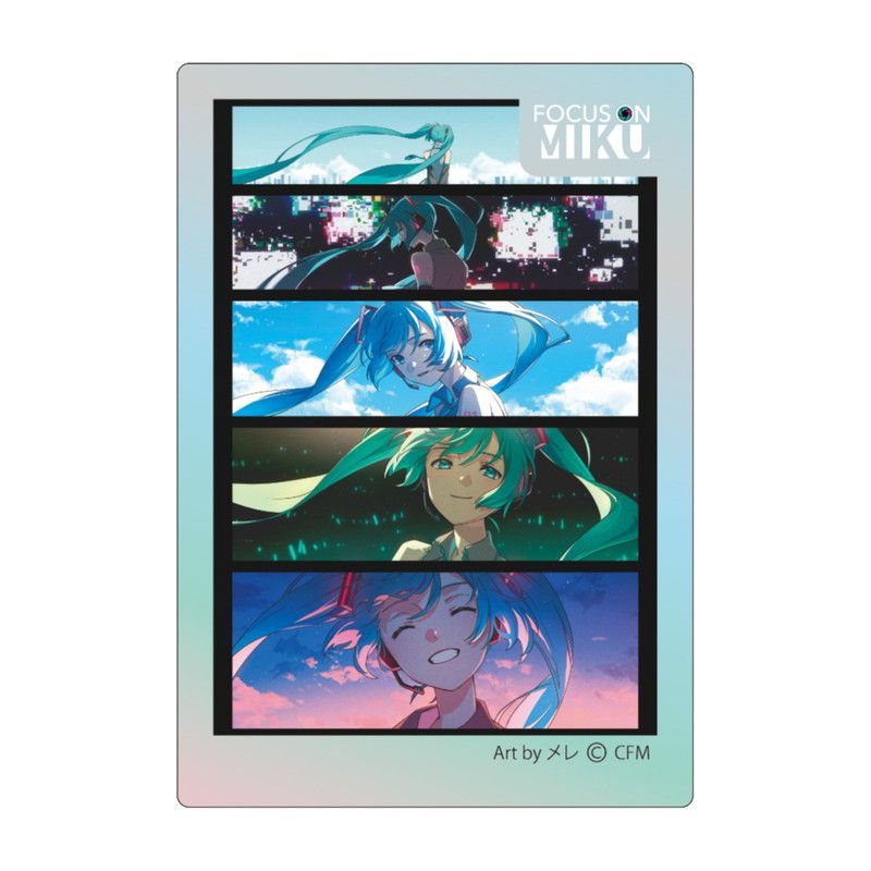 FOCUS ON MIKU ダイカットステッカー メレ