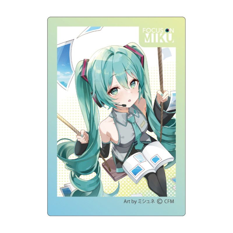 FOCUS ON MIKU ダイカットステッカー ミシュネ